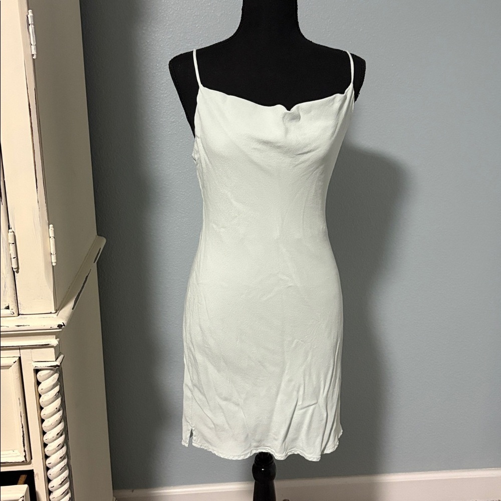 Elodie soft mint dress